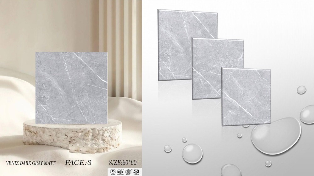 سرامیک سایز 60*60  ونیز مات درجه 2