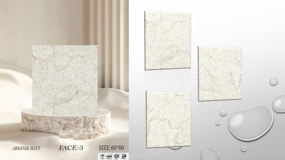 سرامیک سایز 60*60 ابرانیک روشن درجه 2