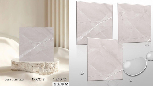 سرامیک سایز 60*60 بارسا روشن مات درجه 2